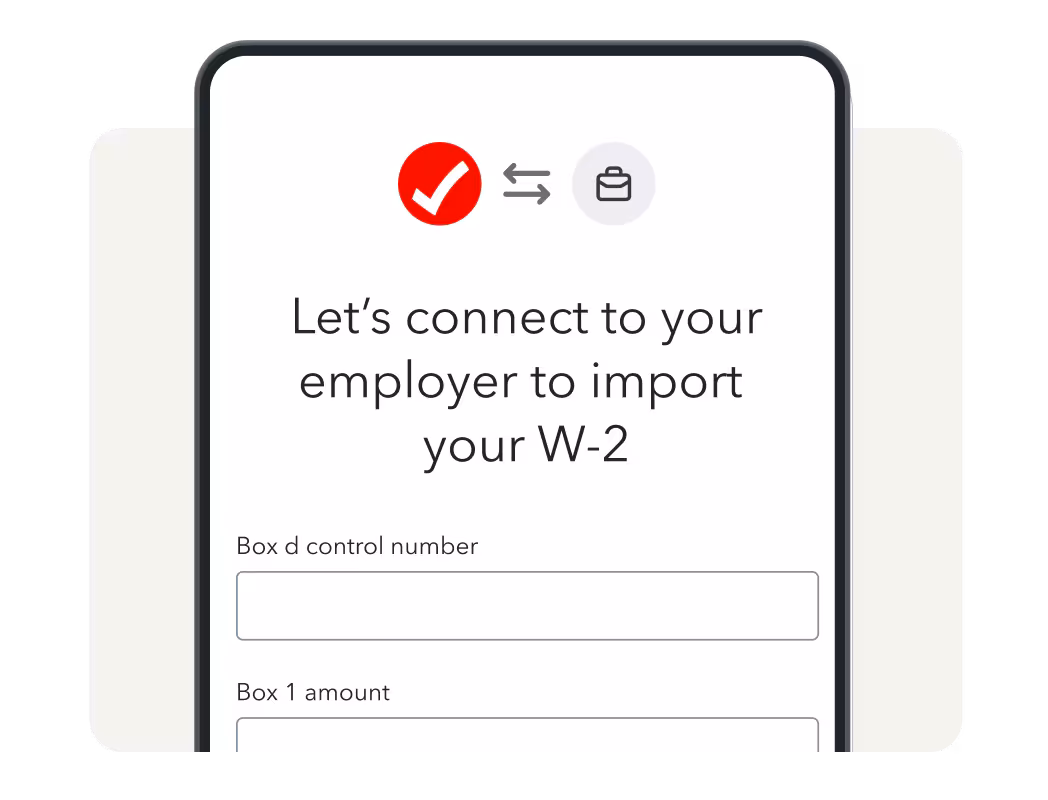 Import your tax documents with automatically with TurboTax.